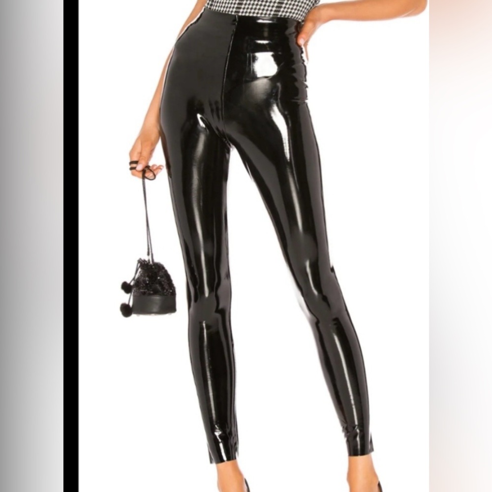 NWT Commando Shiny Black Patent/ Faux leather Leggings
